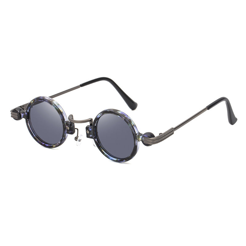 Retro Steampunk Round Sunglasses