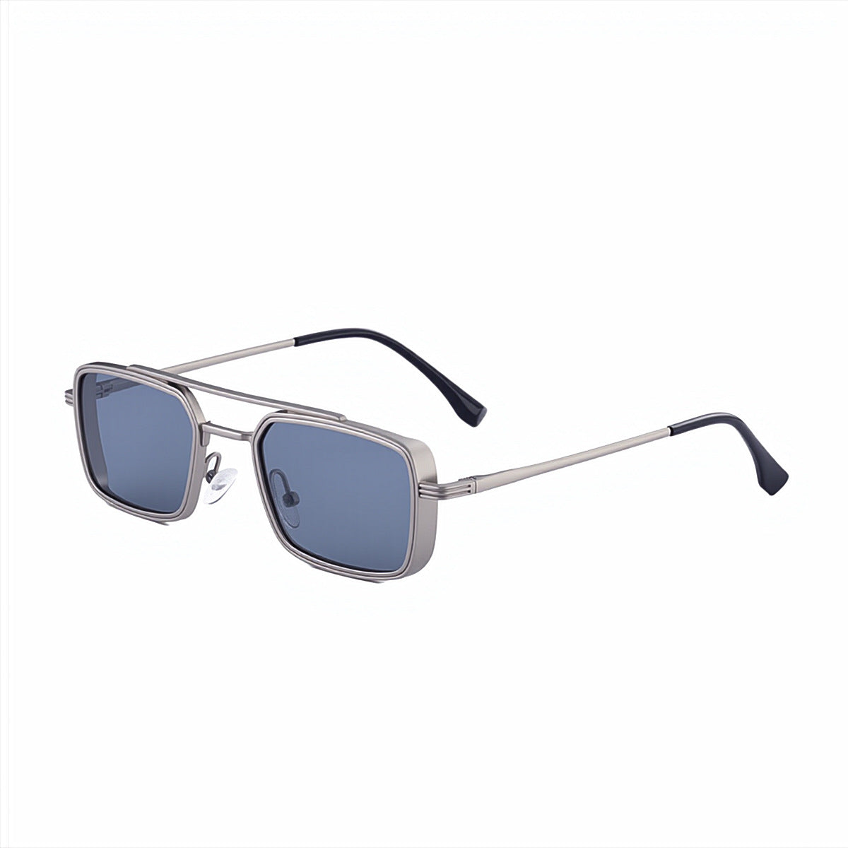 Metal Frame Rectangular Sunglasses