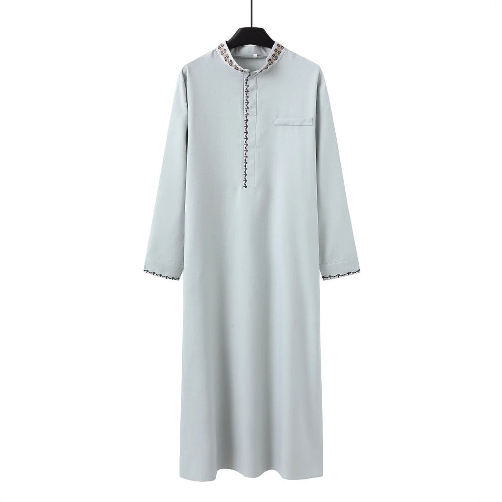 Men's Embroidered Jubba Thobe