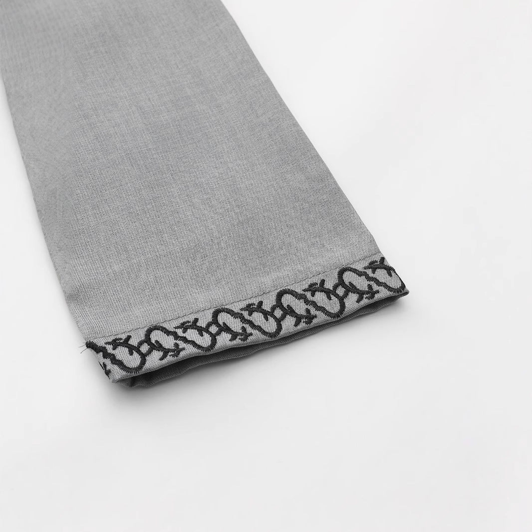 Men’s Hooded Embroidered Thobe