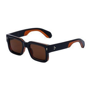 Retro Square Frame Sunglasses