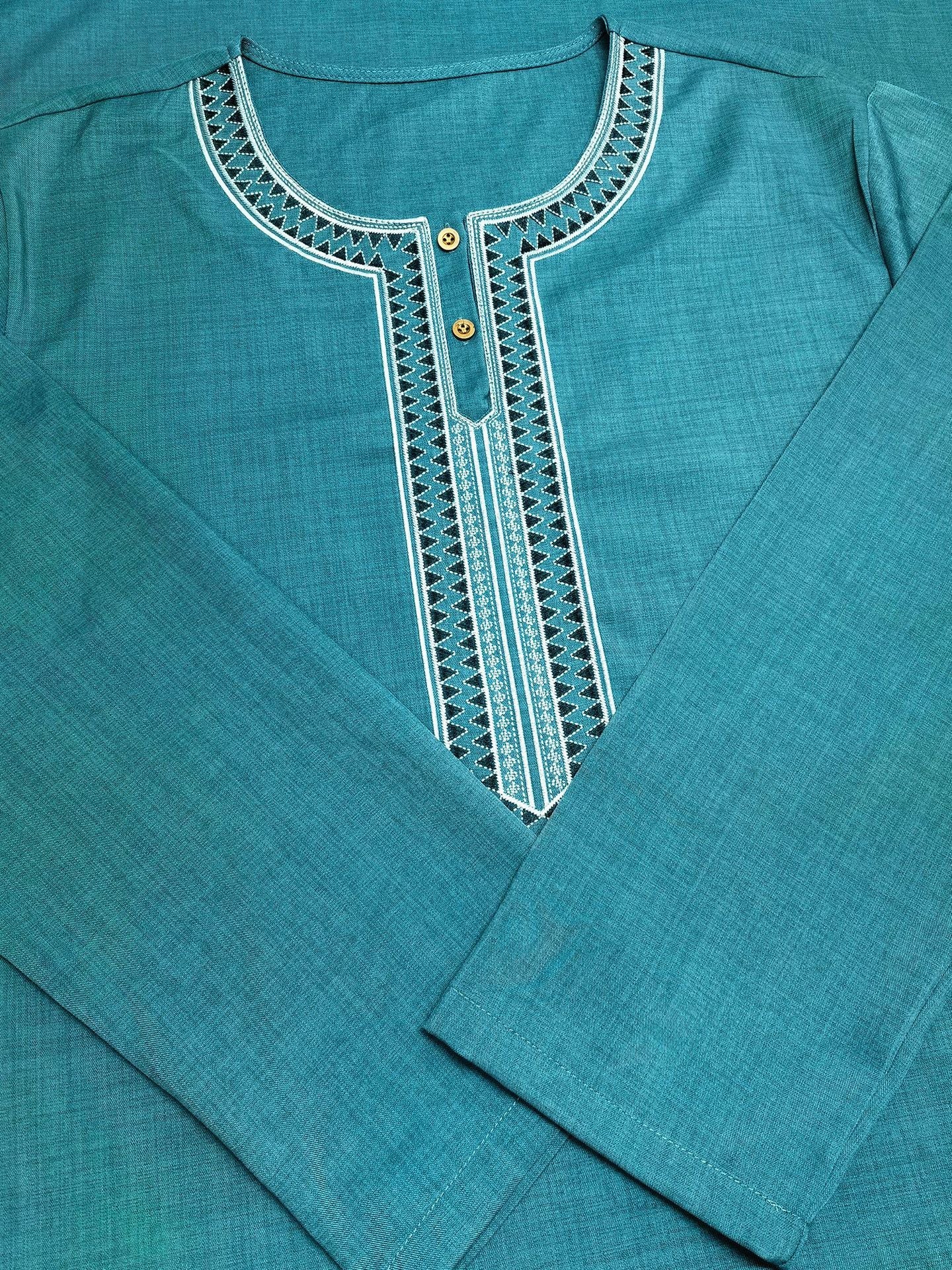 Embroidered Moroccan Thobe