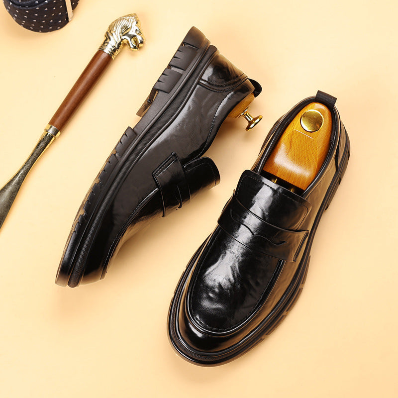 Modern British-Style Penny Loafers